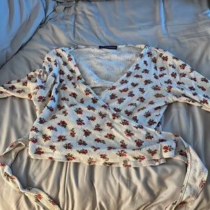 RARE wrap top